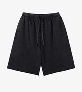 Men Scattered Edge Vintage Washed Shorts