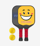 Pickleball Racket Set of 2 with Lightweight High-Elastic for Family Fun