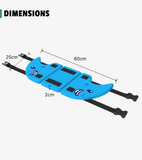 Children swimming training shark fin back floating board- set of 3