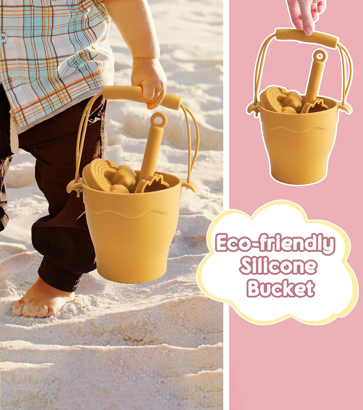 Eco-Friendly Beach Sand Toy Set (8-Piece)