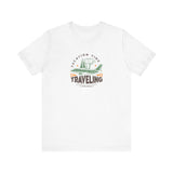 Vacation Time Traveling Tee - Unisex Jersey Short Sleeve T-Shirt for Summer Adventures