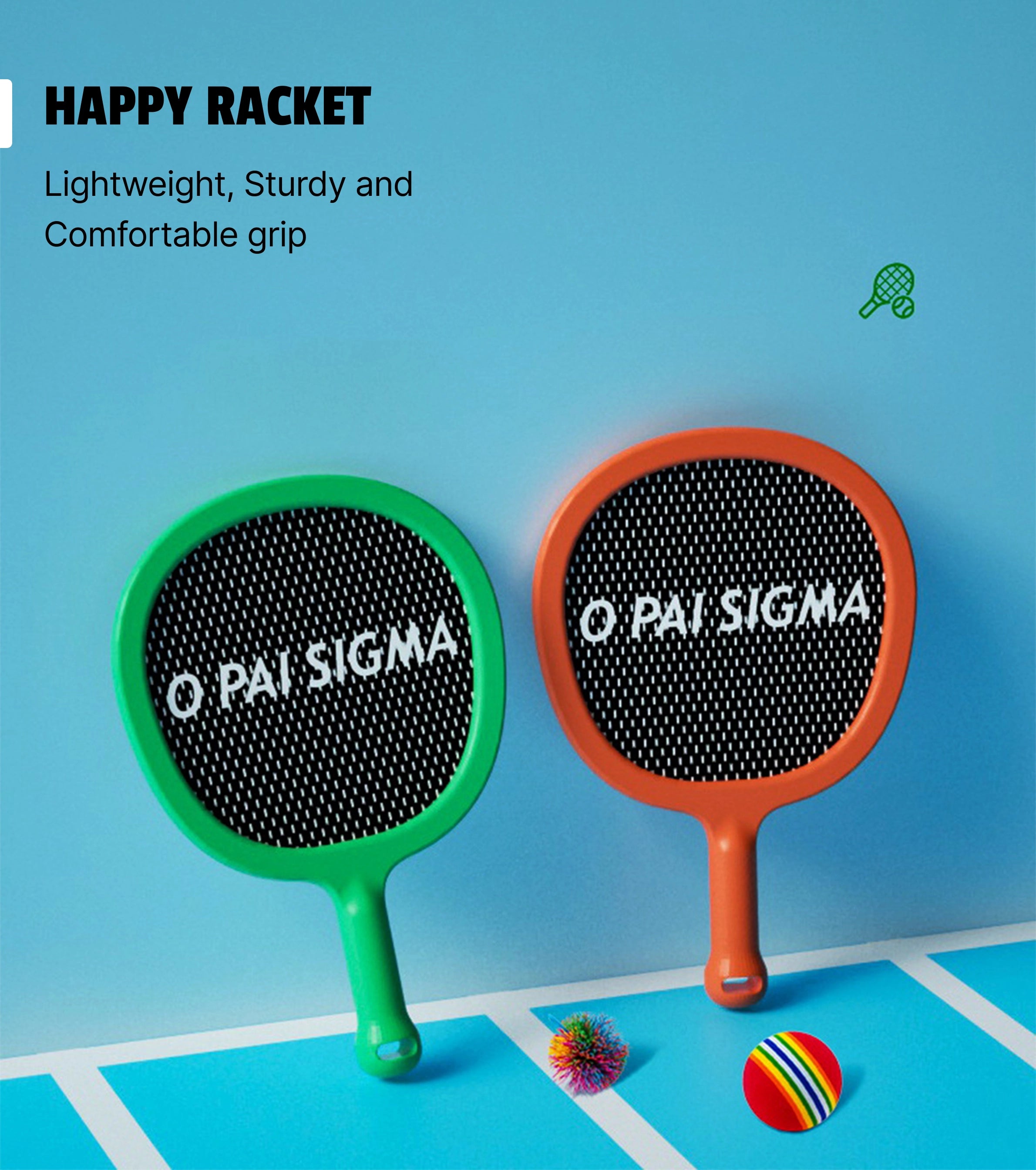 Children's Entry Training Tennis Racket Badminton Racket Set