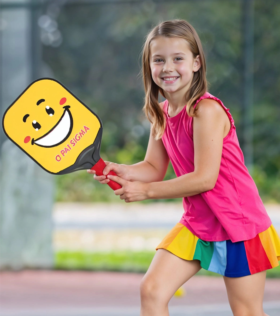 Pickleball Racket Set of 2 with Lightweight High-Elastic for Family Fun
